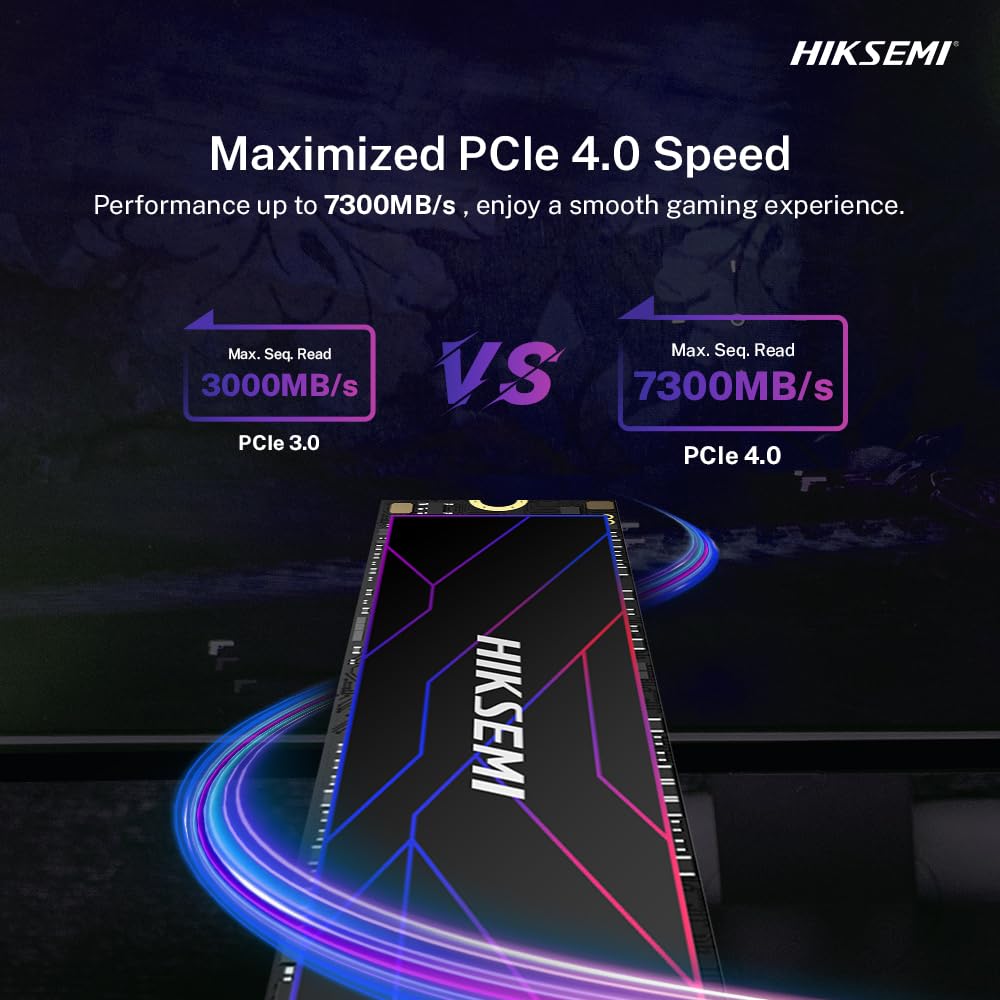 HIKSEMI Future Lite 1TB NVMe SSD, PCIe 4.0 M.2 2280, Up to 7000MB